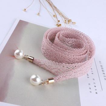 Hollow Lace Dress Belt