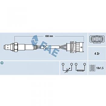 Sonde lambda FAE 77156 – Capteur d’oxygène pour Meriva A et Corsa C