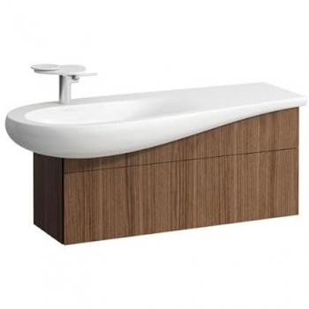 Mueble bajo lavabo Laufen Il Bagno (Alessi) con sifón izquierdo