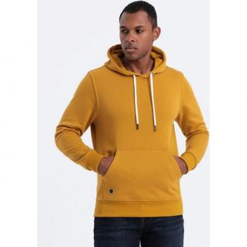Ombre Kapuzensweatshirt Gelb