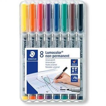 STAEDTLER Lumocolor 8‑er Set für alle Oberflächen