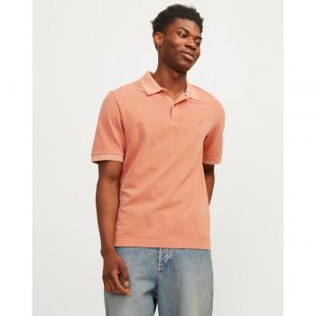 Camiseta Polo Jack & Jones Sunburn Naranja