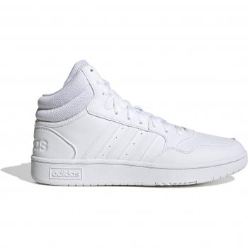 Adidas Sportswear Hoops 3.0 Mid – White, UK 7