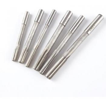 10pcs HSS Reamer Set, Straight Shank, 3mm to 8mm, H7