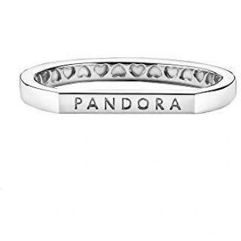 Anillo de Joyería Infantil Pandora de plata con logotipo