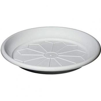 Soucoupe Naxos 28 cm de Couleur Blanche