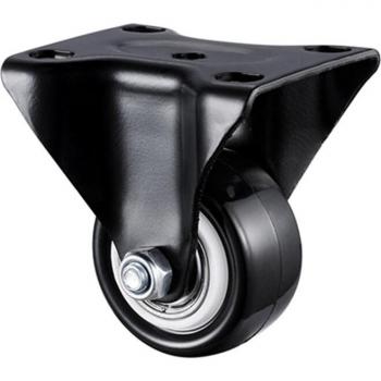 Roulettes en caoutchouc 41mm pivotantes 4 pièces 180kg