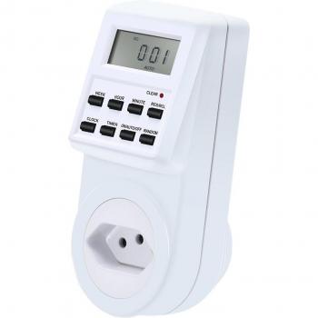 Digital Plug-in Timer Switch 7-Day Programmable EU AU US BR UK