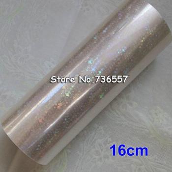 Holographische Heißprägefolie 16cm x 120m Zerbrochenes Glas Rolle