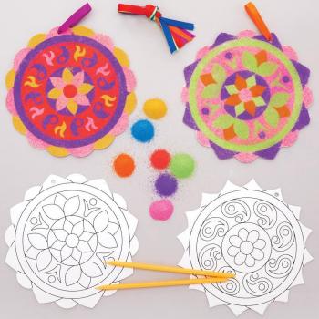Rangoli Sand Art Decoration Pack