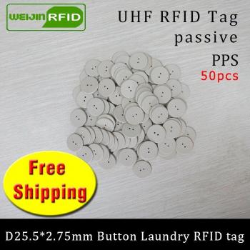 Passive RFID Laundry Button Tags