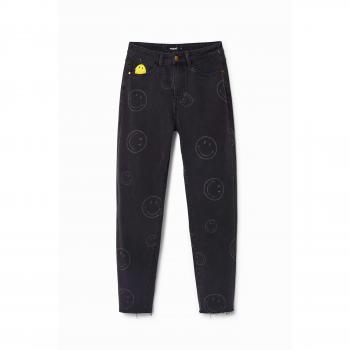 Desigual Jeans Nero 38 Mom Smiley®