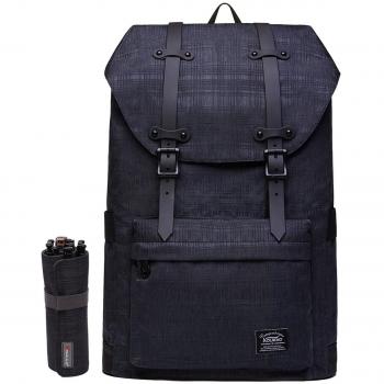 Kaukko 16 Zoll Rucksack – Praktischer Daypack für Notebook, Wanderungen und Schule