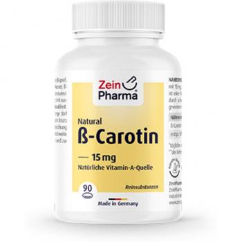 Zeinpharma Weichkapseln Beta Carotin Natural 15 mg – 90 Stück