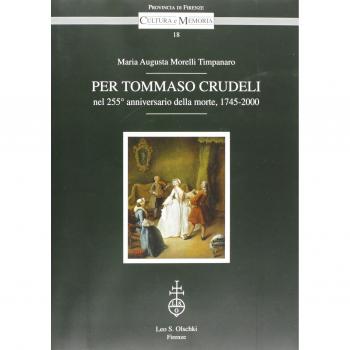 Per Tommaso Crudeli,  Collana Cultura E Memoria