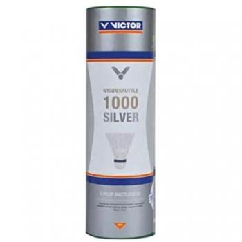 Victor Nylon Federball Shuttle 1000, Langsam, 6er Dose
