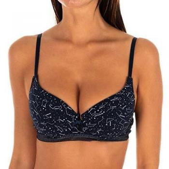 Dim Fancy Cotton Sujetador, 85 B, Azul