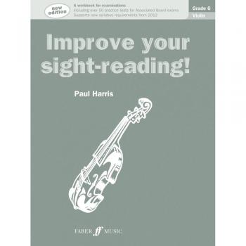 Improve your sight-reading Violin Grade 6 by Paul Harris New Book