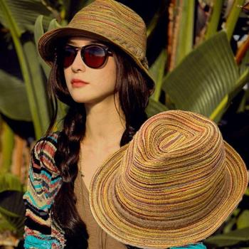 Sombreros de paja para el sol para vacaciones