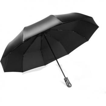 Capa Negra Plegable Paraguas Hombre y Mujer