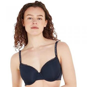 Tommy Hilfiger Unterwäsche: Marine‑Bügel‑BH – Modell DEMI‑Cup (80D)