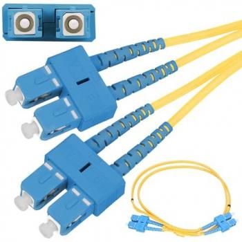 Latiguillo de Fibra Óptica SC/UPC Dúplex 20M G.652D
