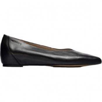 Bailarinas de piel Triana negro Wonders A-3802