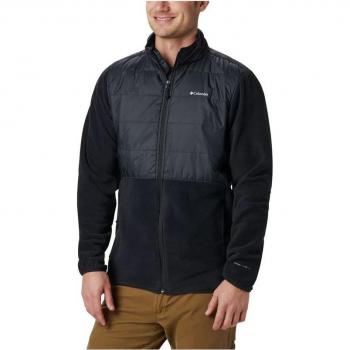 Columbia Men's Basin Butte Full-Zip Hybrid Jacket Black