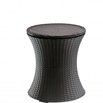 Tavolo Bar Rattan Curver Colore Marrone
