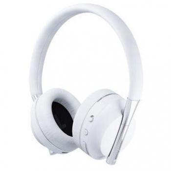 Cuffie Happy Plugs PLAY Bianco Wireless e Cablata USB‑C