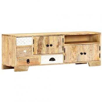 VidaXL TV Stand 47.2x11.8x15.7 Solid Wood Mango