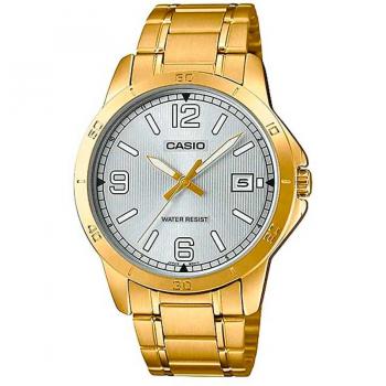 Reloj CASIO MTP-V004G-7B2 con correa de acero inoxidable IP Gold