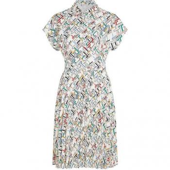Vestido Formal Tommy Hilfiger con Detalle Monograma