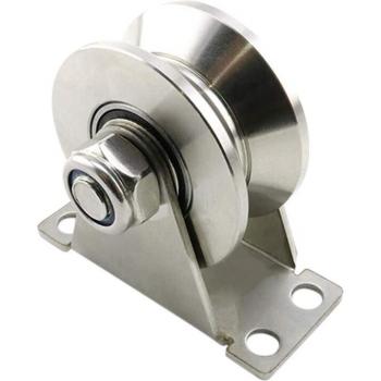 Poulie Blocs Silencieux V-Type pour Piste de Rouleau