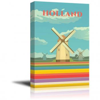 ZOE STORE Leinwandgemälde, fertig zum Aufhängen, 28x40 inch Art Life-08