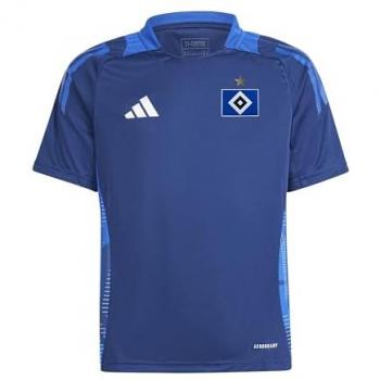 Adidas HSV Trainings-Tee für Kids in Blau