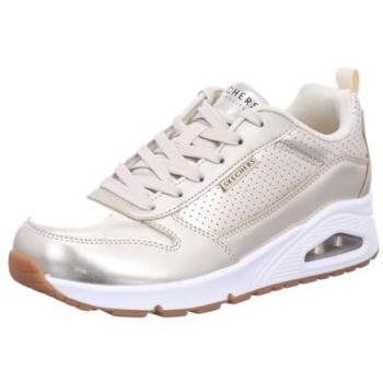 Baskets Skechers Femme Uno Champagne