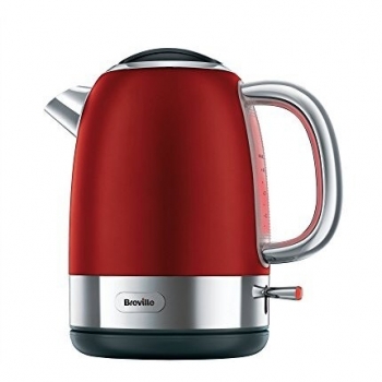 Bollitore 1L 2200W Breville VKJ885X Rosso in Acciaio