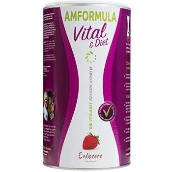 Mark Warnecke GmbH AMFORMULA Diet Erdbeere Pulver 490 Gramm