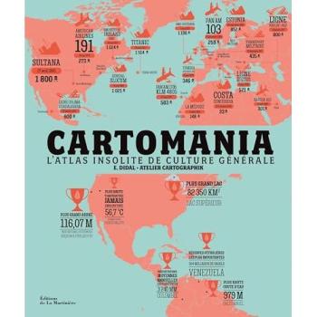 Cartomania : l'atlas insolite de culture générale