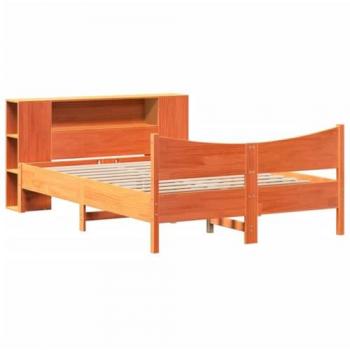 Bed Frame without Mattress 150x200 cm King Size Solid Wood Pine vidaXL