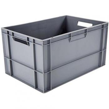 Bac palettisable gris 60L norme Europe