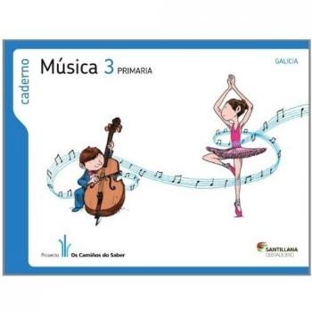 Caderno musica 3 primaria (Tapa blanda).