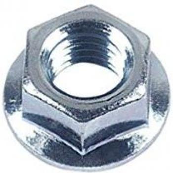 Ecrou hexagonal cranté M6