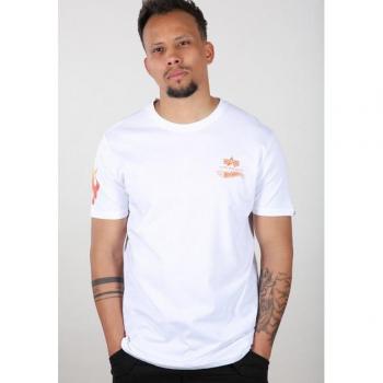 Alpha Industries Hot Wheels Flame Graphic Tee