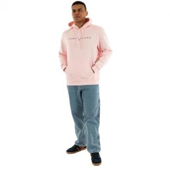 Tommy Jeans Felpa Rosa Regular Fit modello 20746