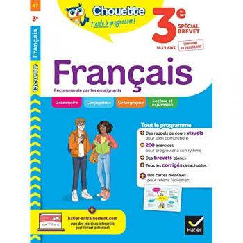 Français 3e: cahier de révision et d'entraînement