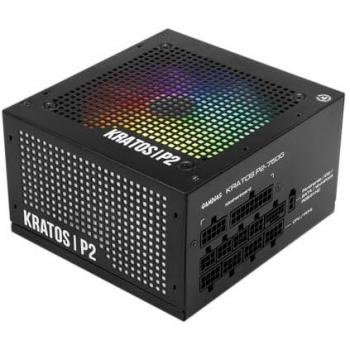 Gamdias Helios P2-750G, alimentation ATX 750 W certifiée 80 + Gold – Noir