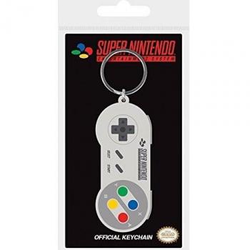 Gummi Schlüsselanhänger SNES Game Controller