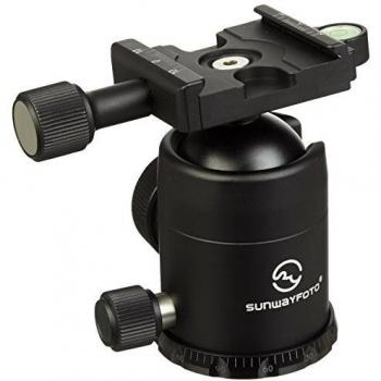 Stativ-Kugelkopf Sunwayfoto FB‑36II in Schwarz
